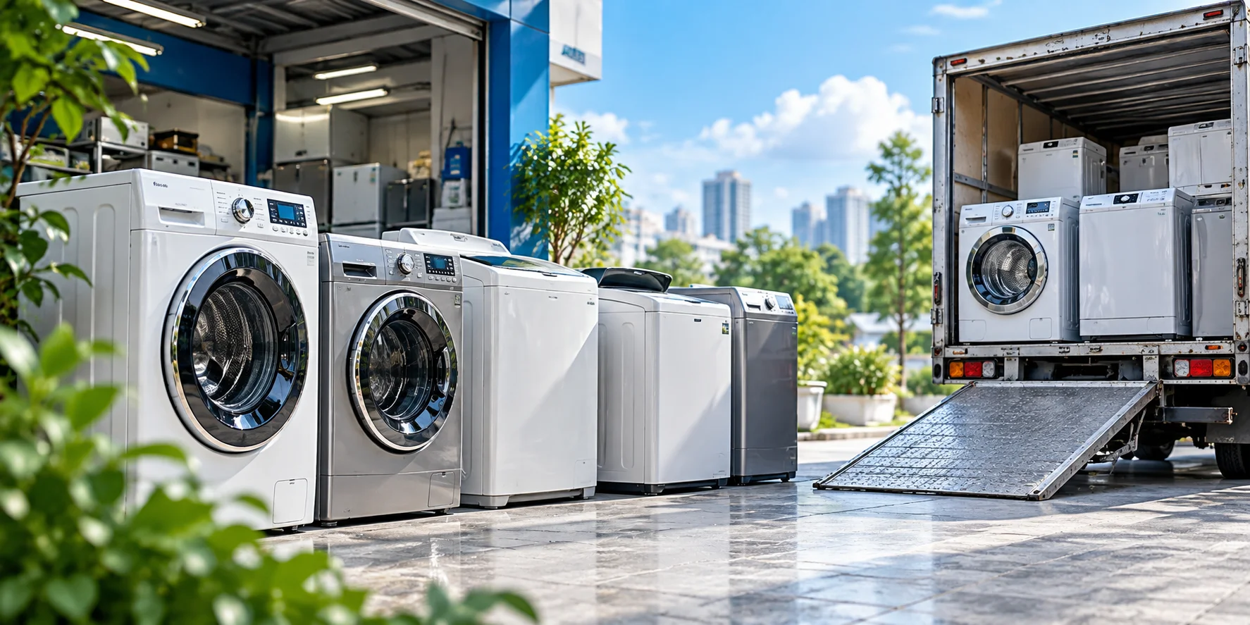 Thanh lý máy giặt cũ Inverter zin 95% giá rẻ - Bao lắp đặt và bảo hành 12 tháng