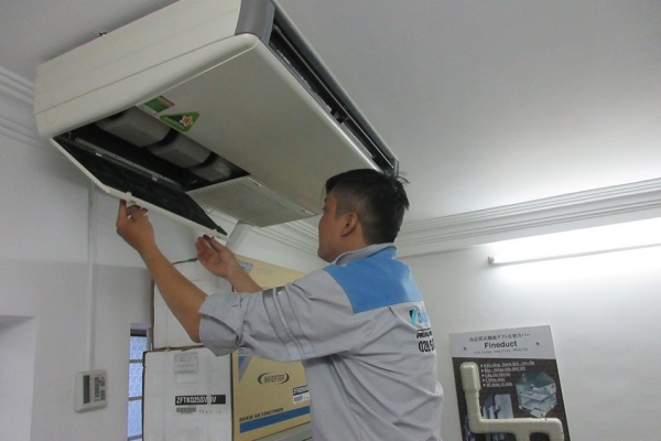 Vệ sinh máy lạnh tại Bình Dương
