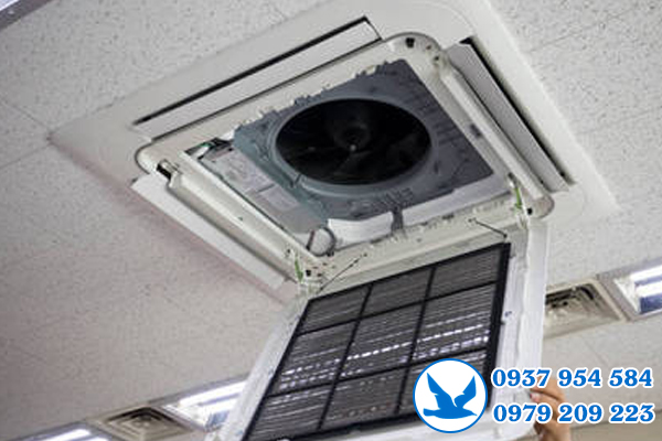 Sửa máy lạnh âm trần tại khu công nghiệp Linh Trung