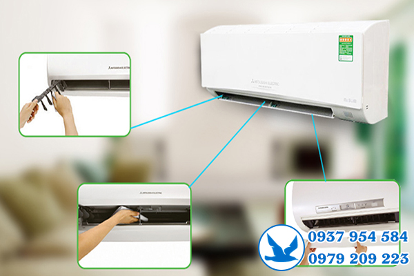 Vệ sinh máy lạnh tại Dĩ An - Bình Dương