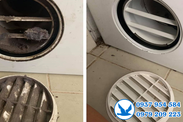 vệ sinh máy sấy Candy tại quận 9