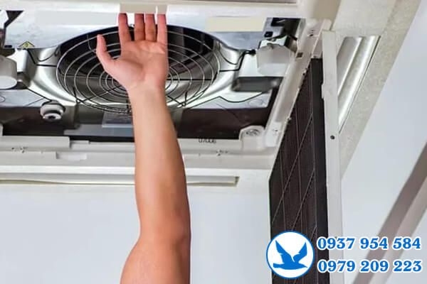 Sửa máy lạnh âm trần tại khu công nghiệp Vsip 1 và 2