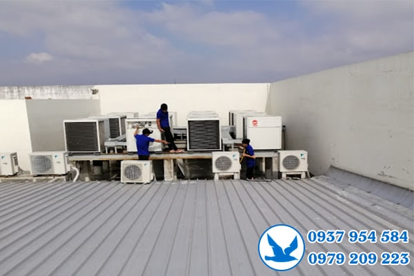Sửa máy lạnh công nghiệp tại KCN VSIP